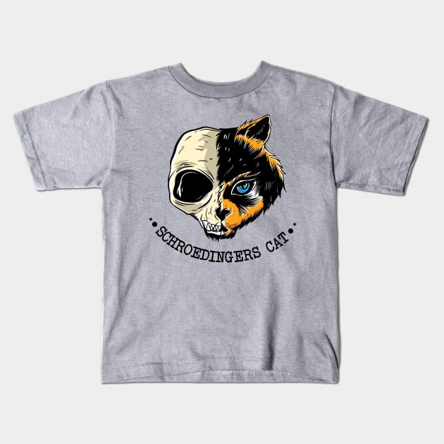 Schroedingers Cat Kids T-Shirt by 2P-Design